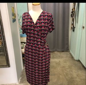 Jones New York Faux wrap dress